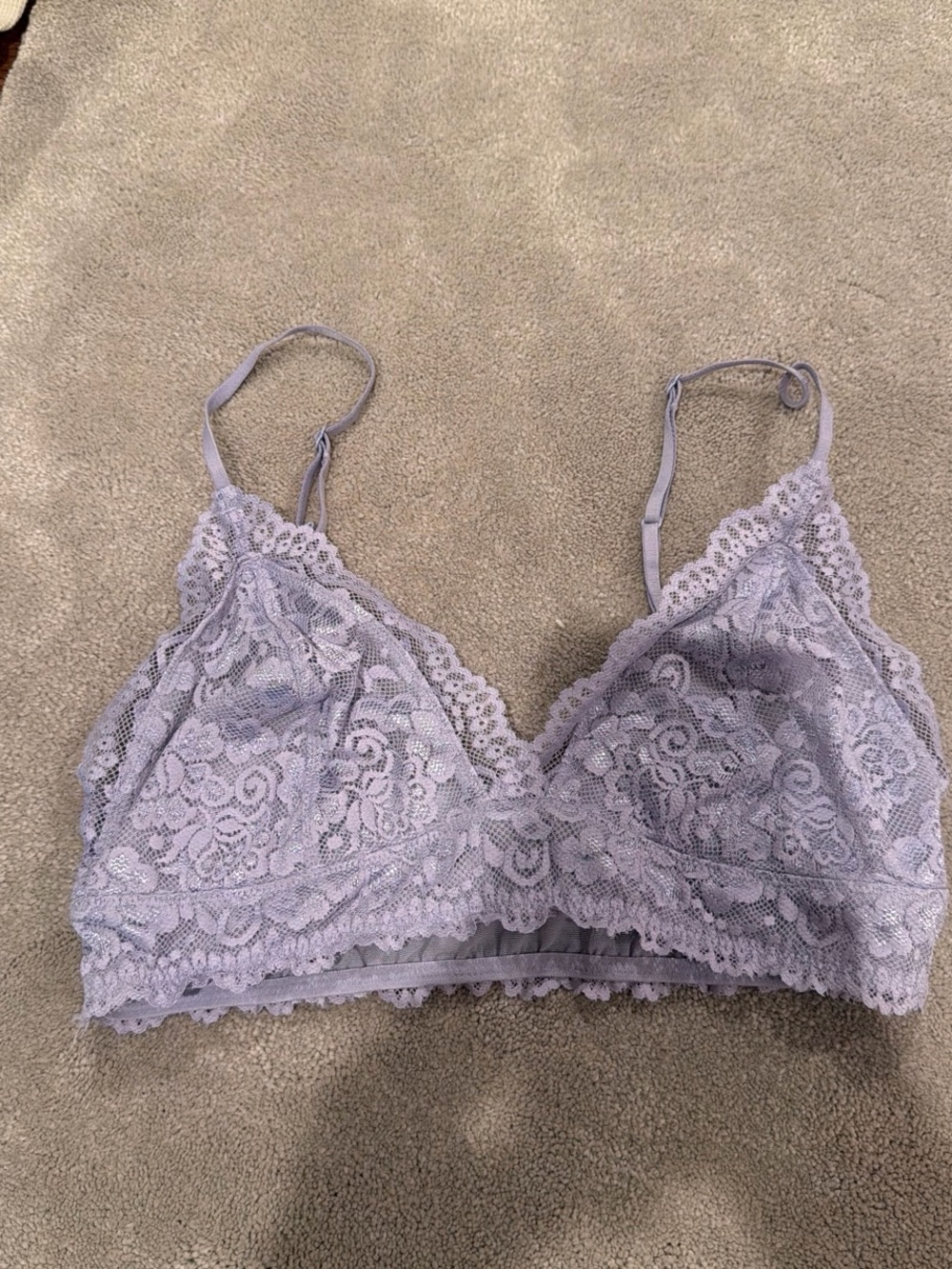 Talula Lace Bralette in Light Lavender